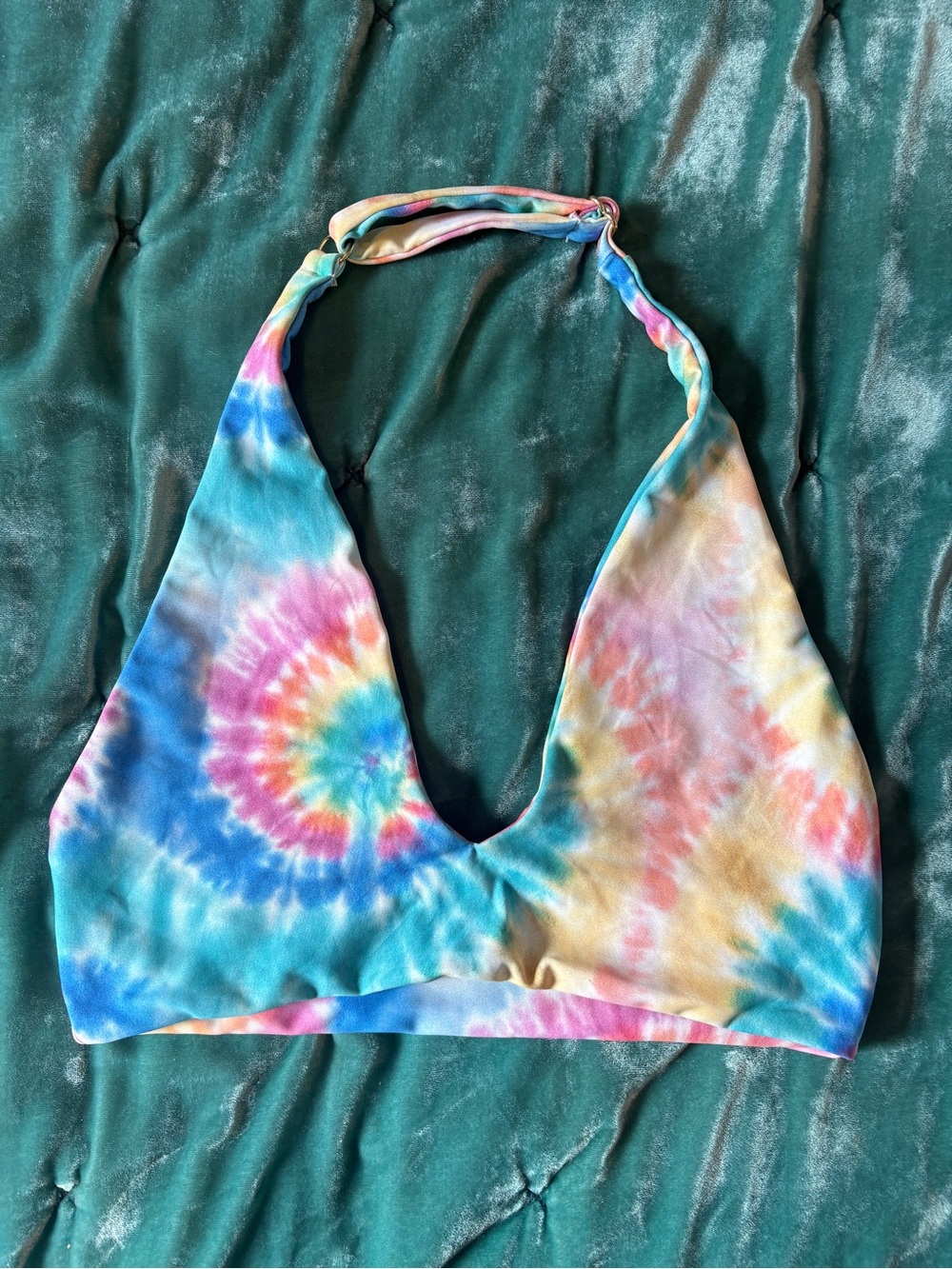 SKATIE halter top bikini top size small